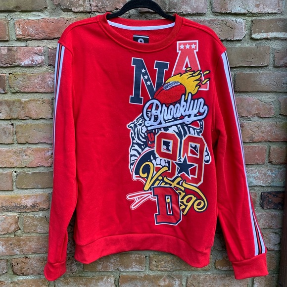 SOLD- AKADEMIKS BROOKLYN PULLOVER SWEATSHIRT! - Picture 1 of 4